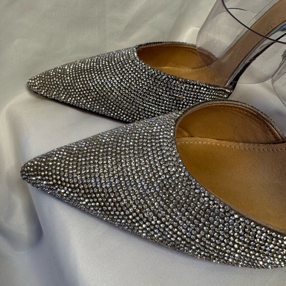 Schutz Rhinestone Mule - Picture 3 of 5